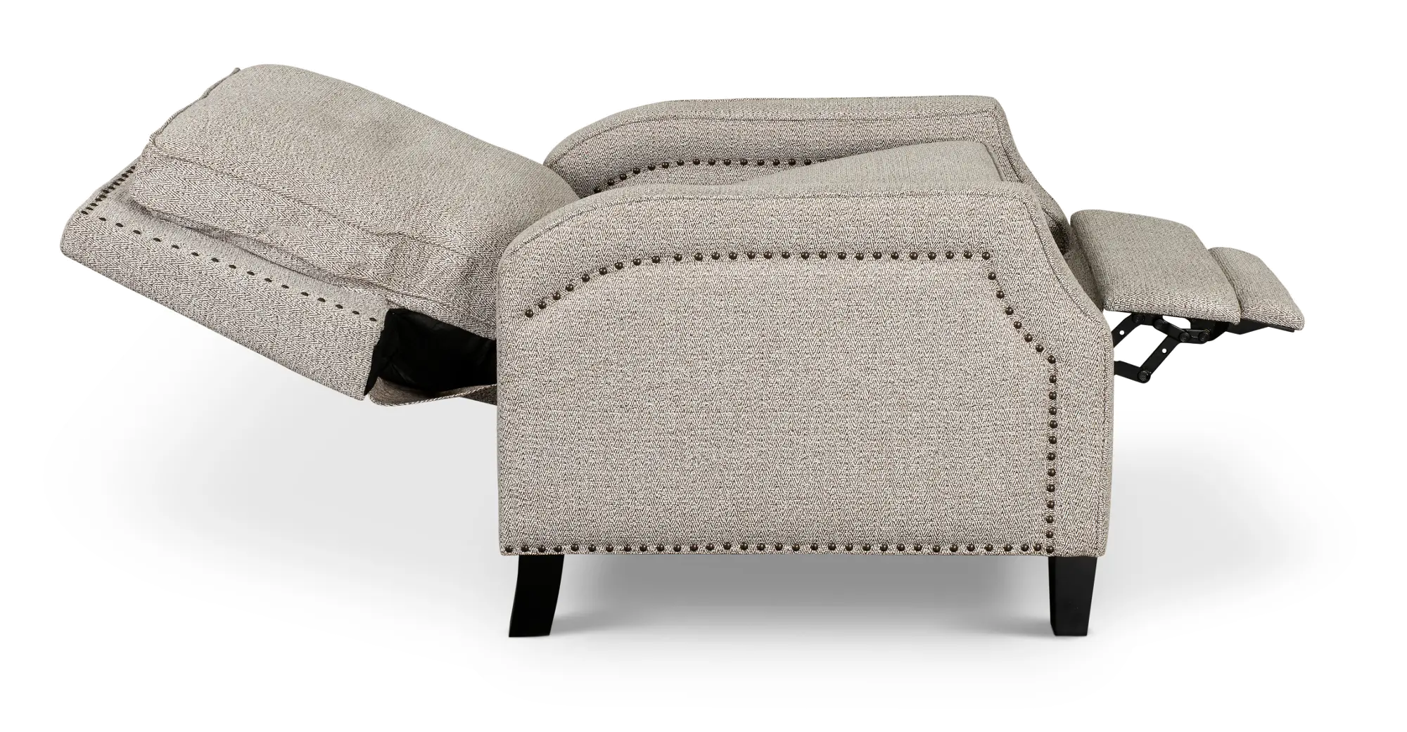 Portico Coconut Pushback Recliner-2