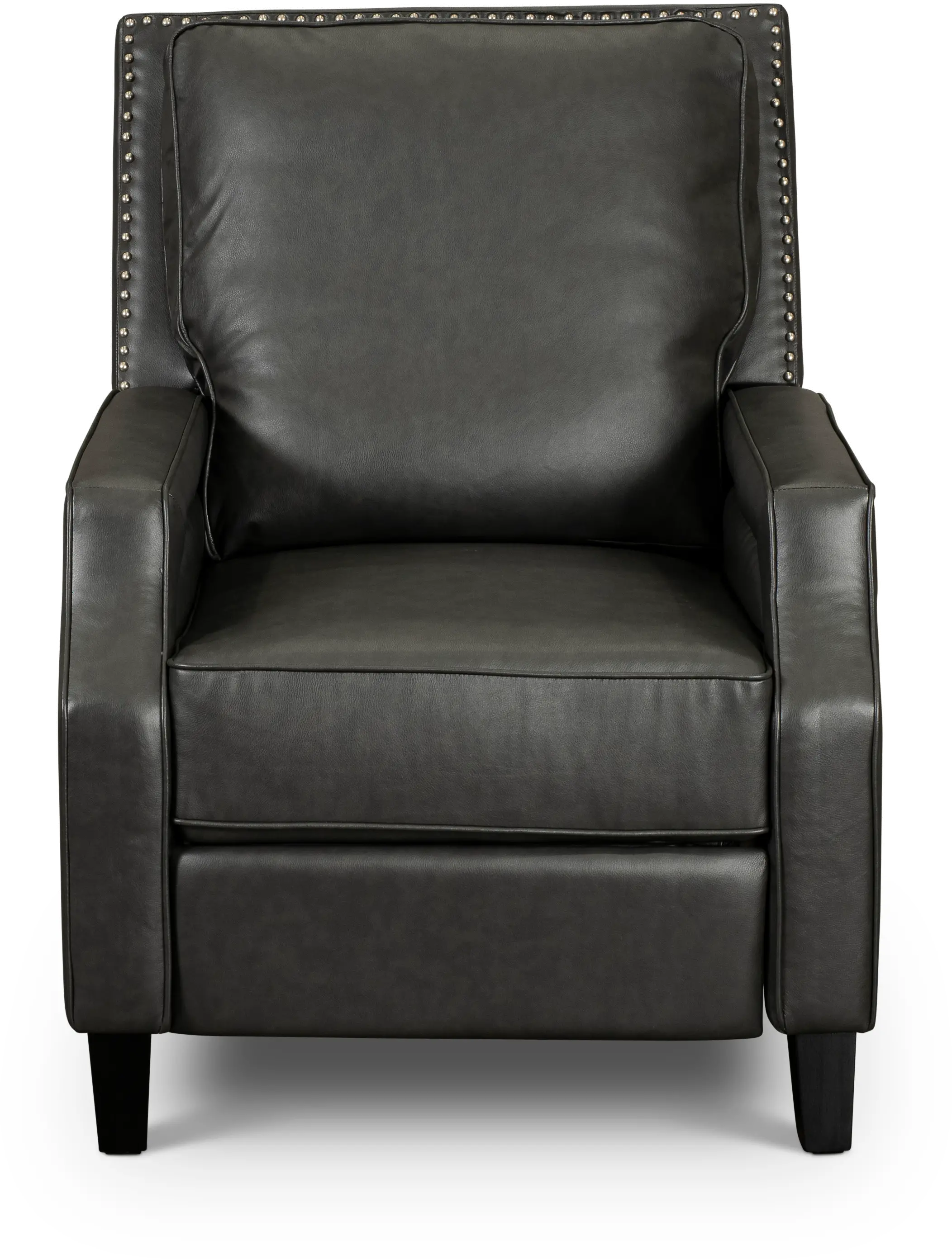 Portico Dark Gray Pushback Recliner-3