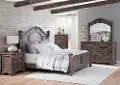 Heirloom Rustic Gray 4 Piece Queen Bedroom Set