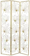 71 Inch Metal Fan Leaf Screen