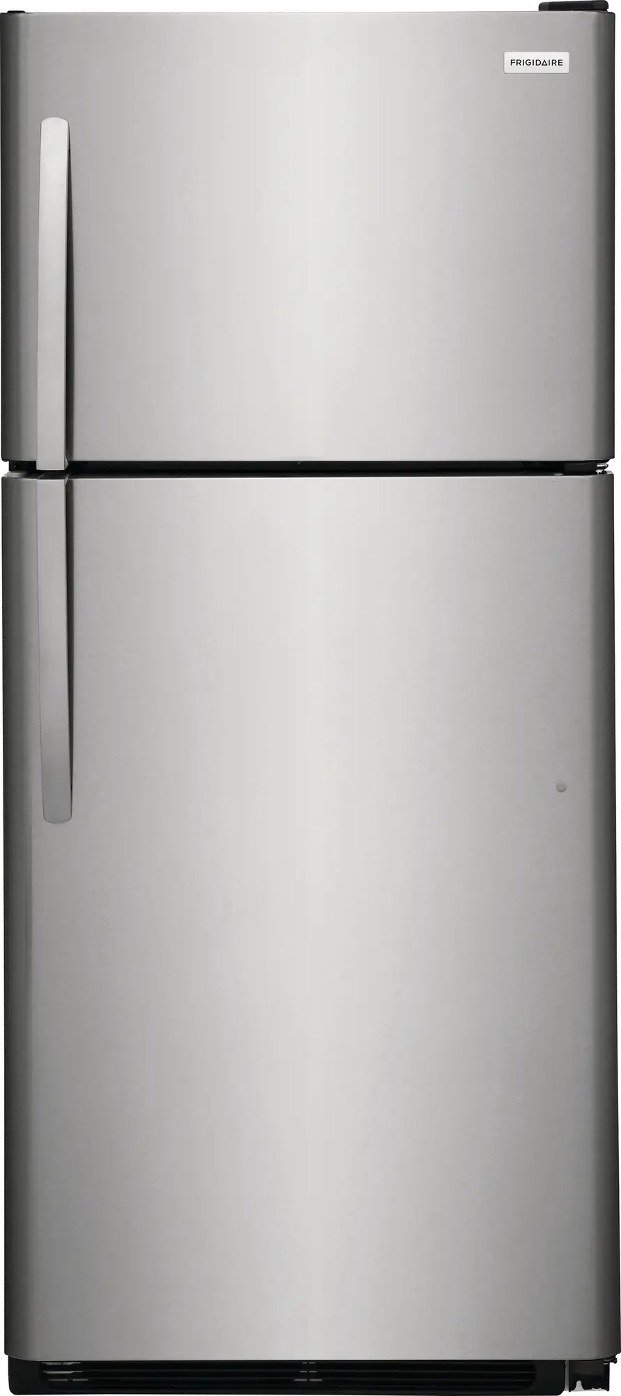 FRTD2021AS Frigidaire 20.5 cu ft Top Freezer Refrigerator - 30 W Stainless Steel-1