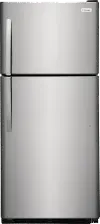 FRTD2021AS Frigidaire 20.5 cu ft Top Freezer Refrigerator - 30 W Stainless Steel
