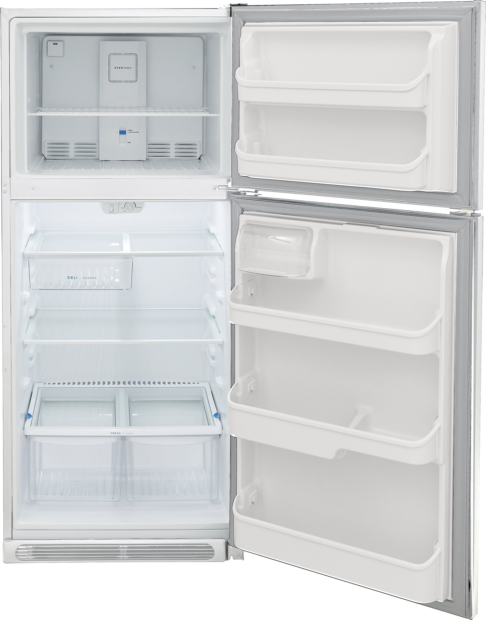 FRTD2021AW Frigidaire 20.5 cu ft Top Freezer Refrigerator - 30 W White-2