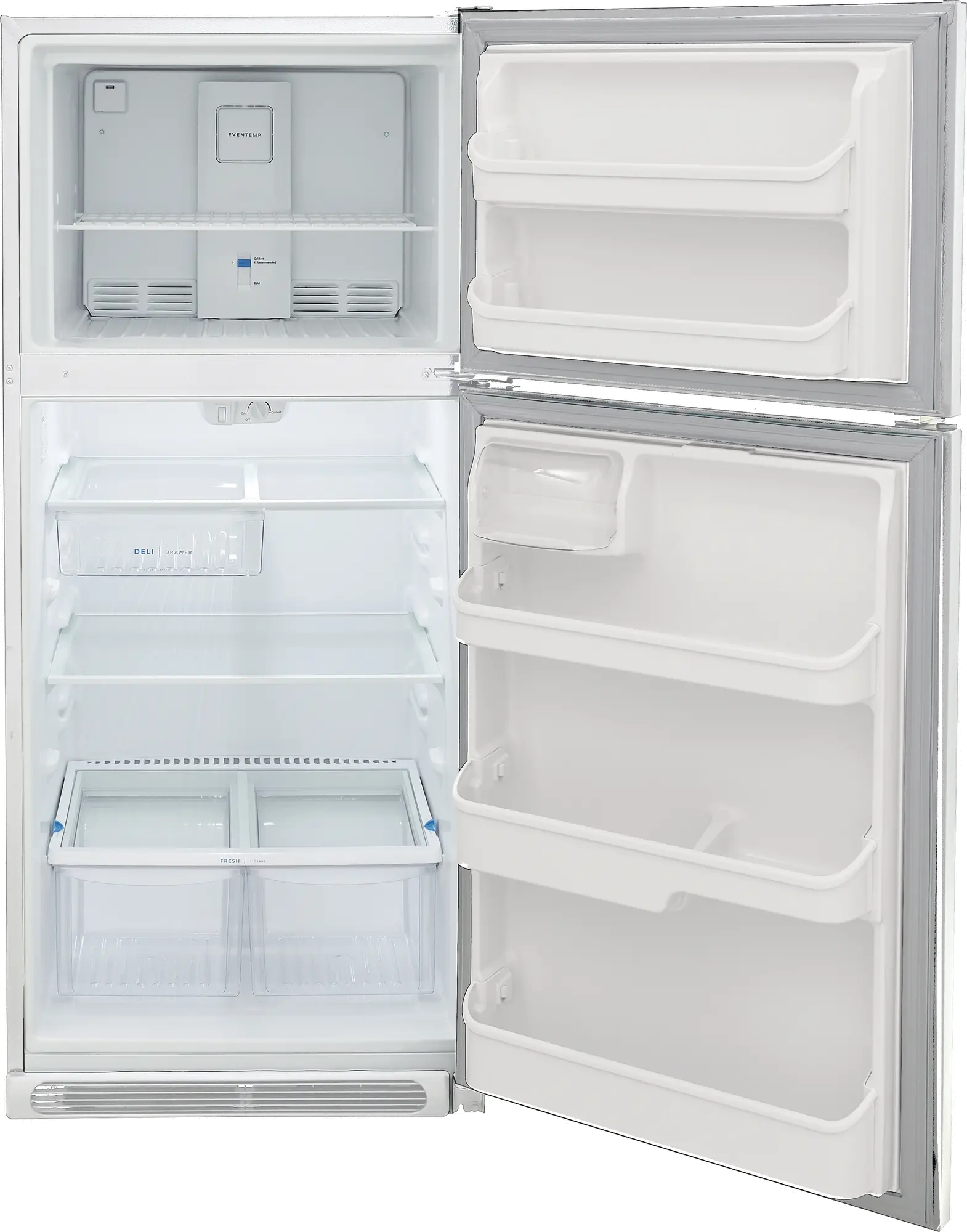 FRTD2021AW Frigidaire 20.5 cu ft Top Freezer Refrigerator - 30 W White-2