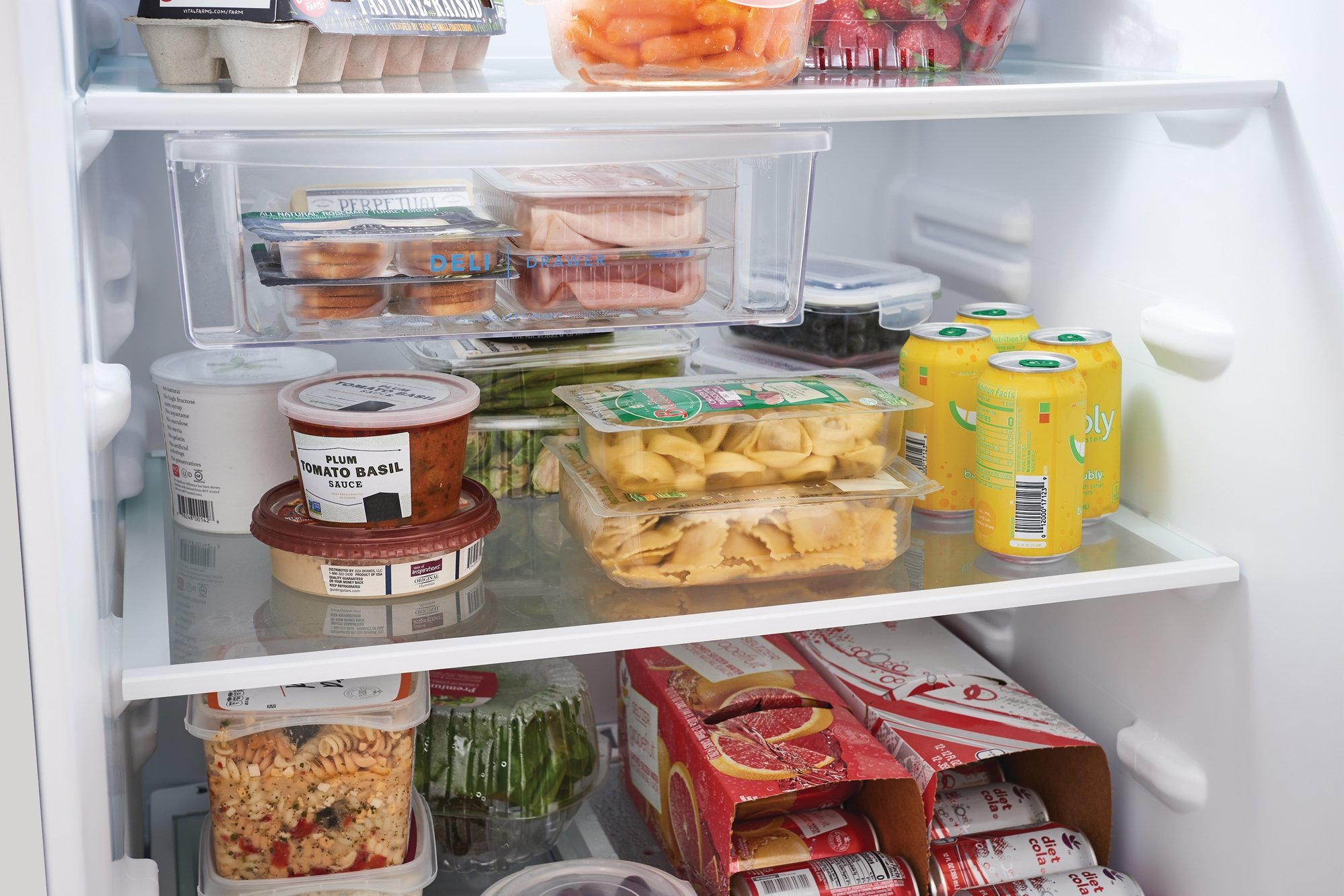 FRTD2021AW Frigidaire 20.5 cu ft Top Freezer Refrigerator - 30 W White-4