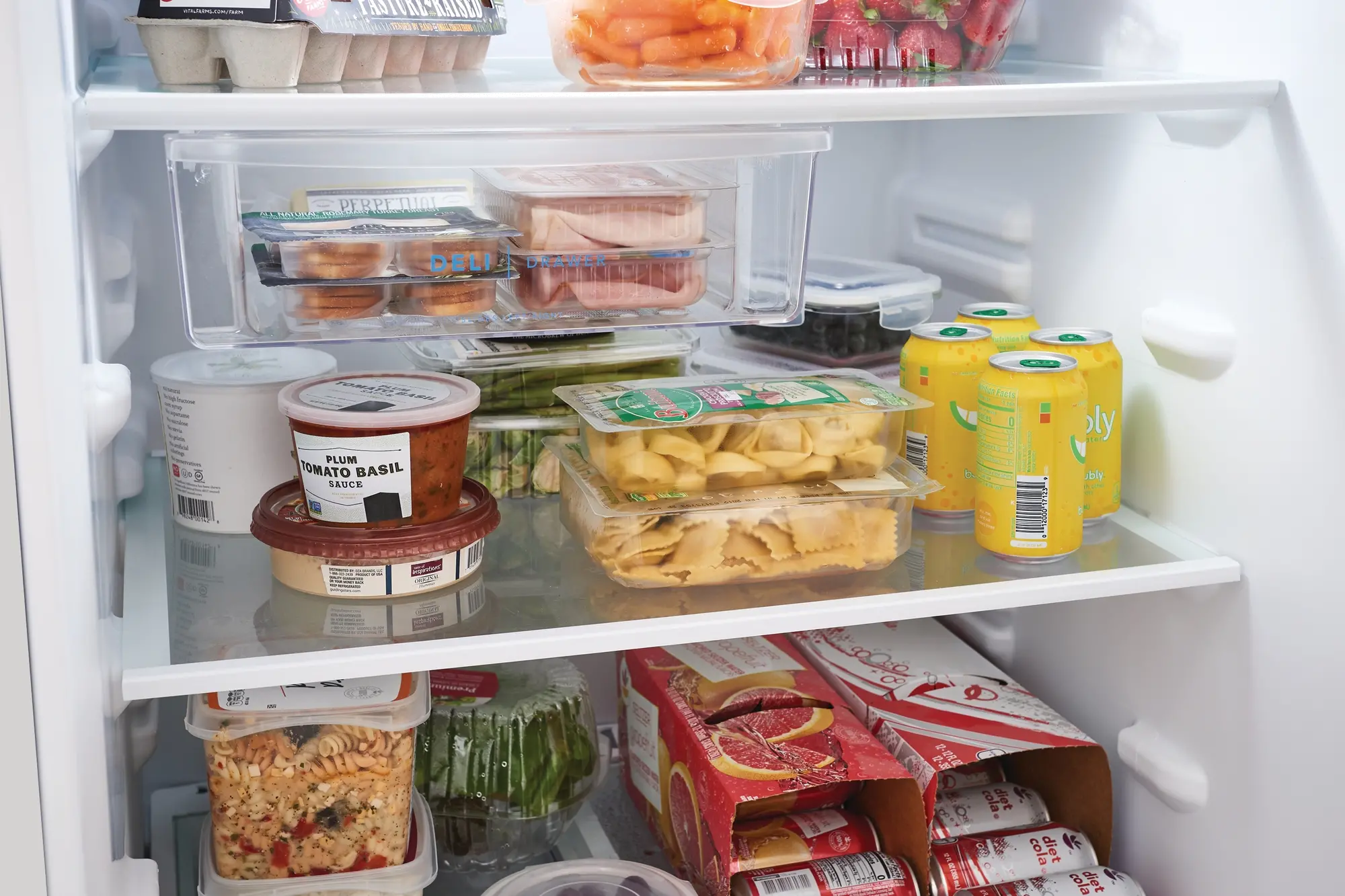 FRTD2021AW Frigidaire 20.5 cu ft Top Freezer Refrigerator - 30 W White-4