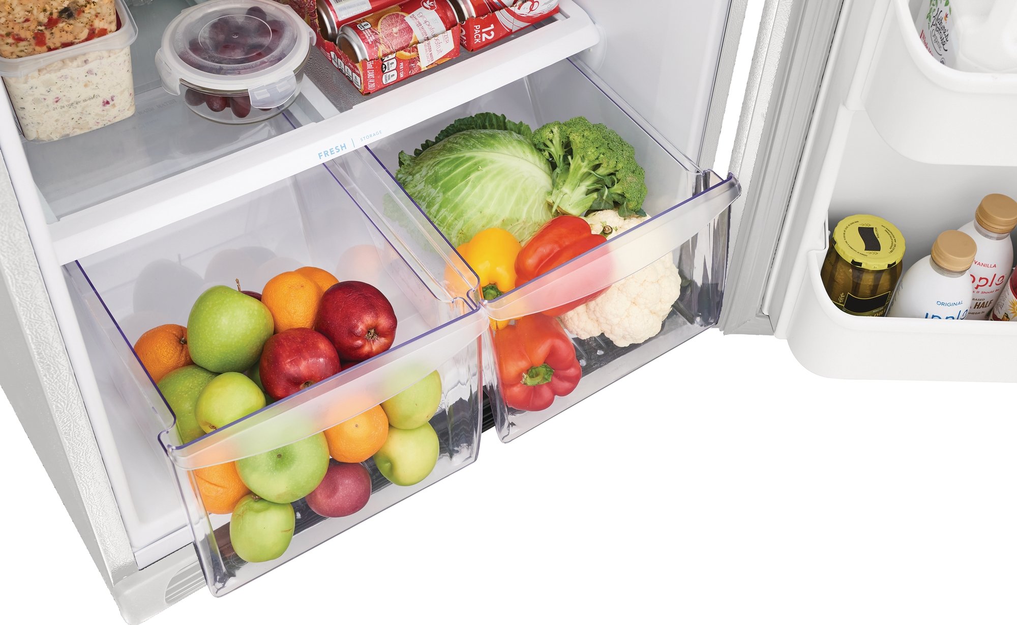 FRTD2021AW Frigidaire 20.5 cu ft Top Freezer Refrigerator - 30 W White-5