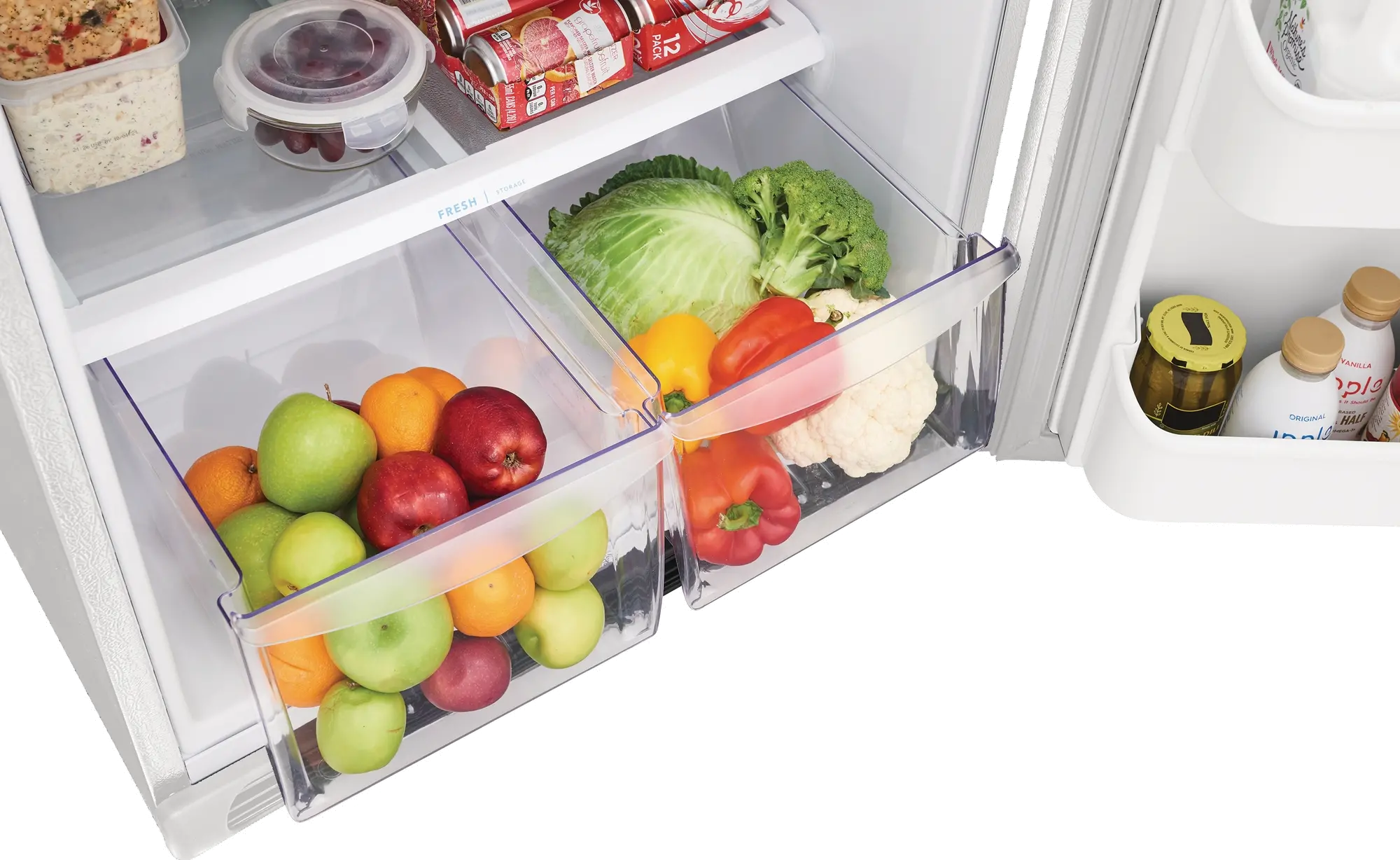 FRTD2021AW Frigidaire 20.5 cu ft Top Freezer Refrigerator - 30 W White-5