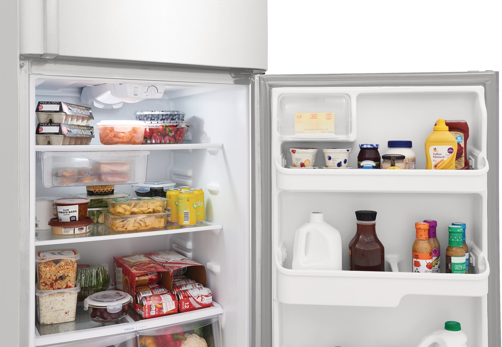 FRTD2021AW Frigidaire 20.5 cu ft Top Freezer Refrigerator - 30 W White-6