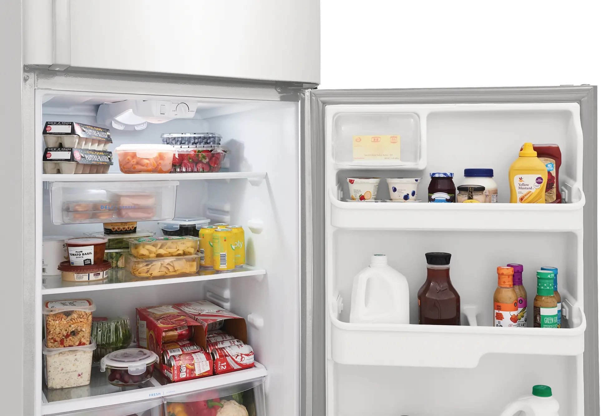 FRTD2021AW Frigidaire 20.5 cu ft Top Freezer Refrigerator - 30 W White-6