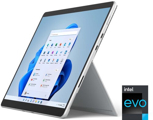 8PV-00001 Microsoft Surface Pro 8 Intel Core i7, 16GM RAM, 256GB SSD - Platinum-1