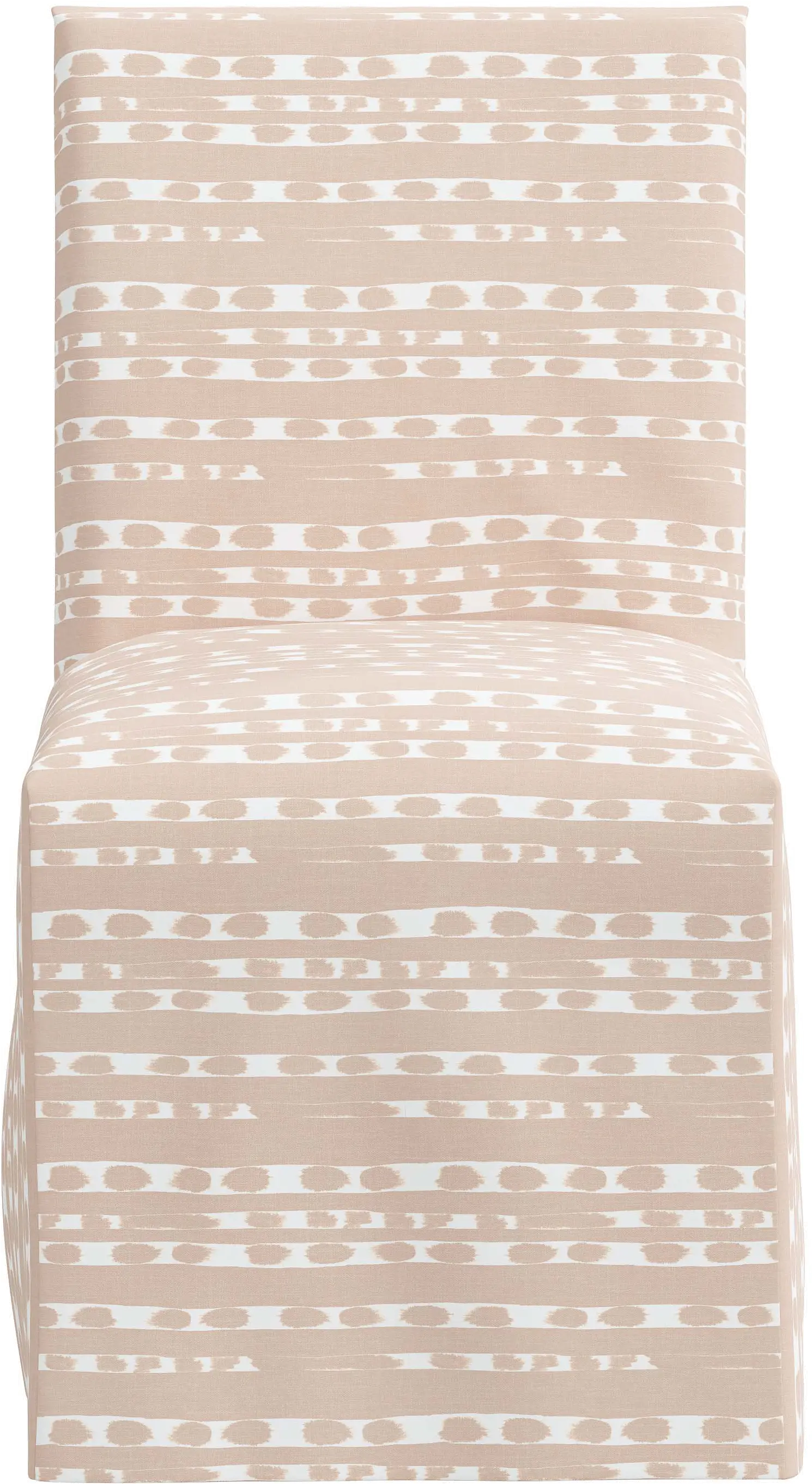91-6SLHMRSFPNKOGA Contemporary Himari Soft Pink Slipcover Dining Chair-3