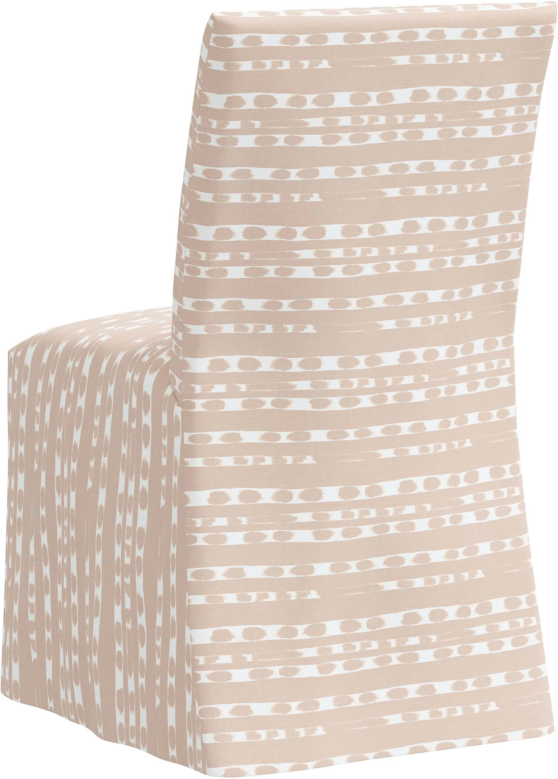 91-6SLHMRSFPNKOGA Contemporary Himari Soft Pink Slipcover Dining Chair-5