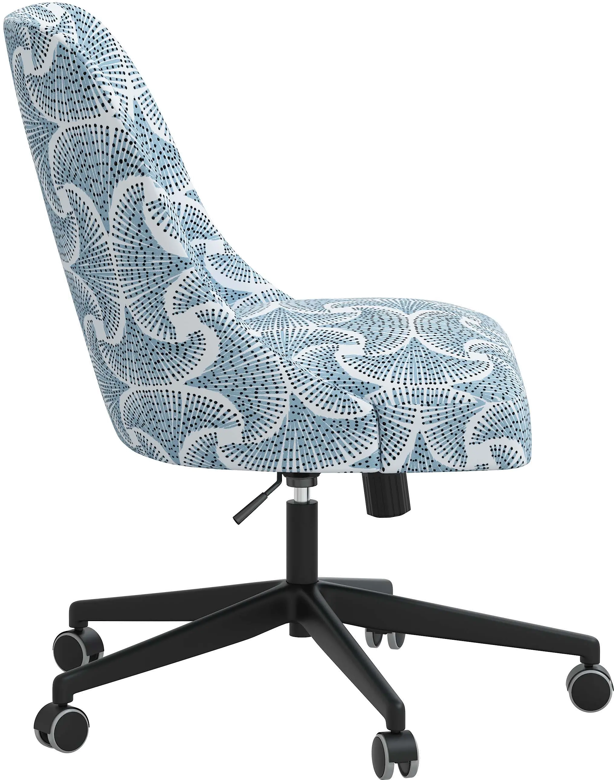 84-9SEFNBLUOGA Modern Sea Fan Blue Office Chair-3