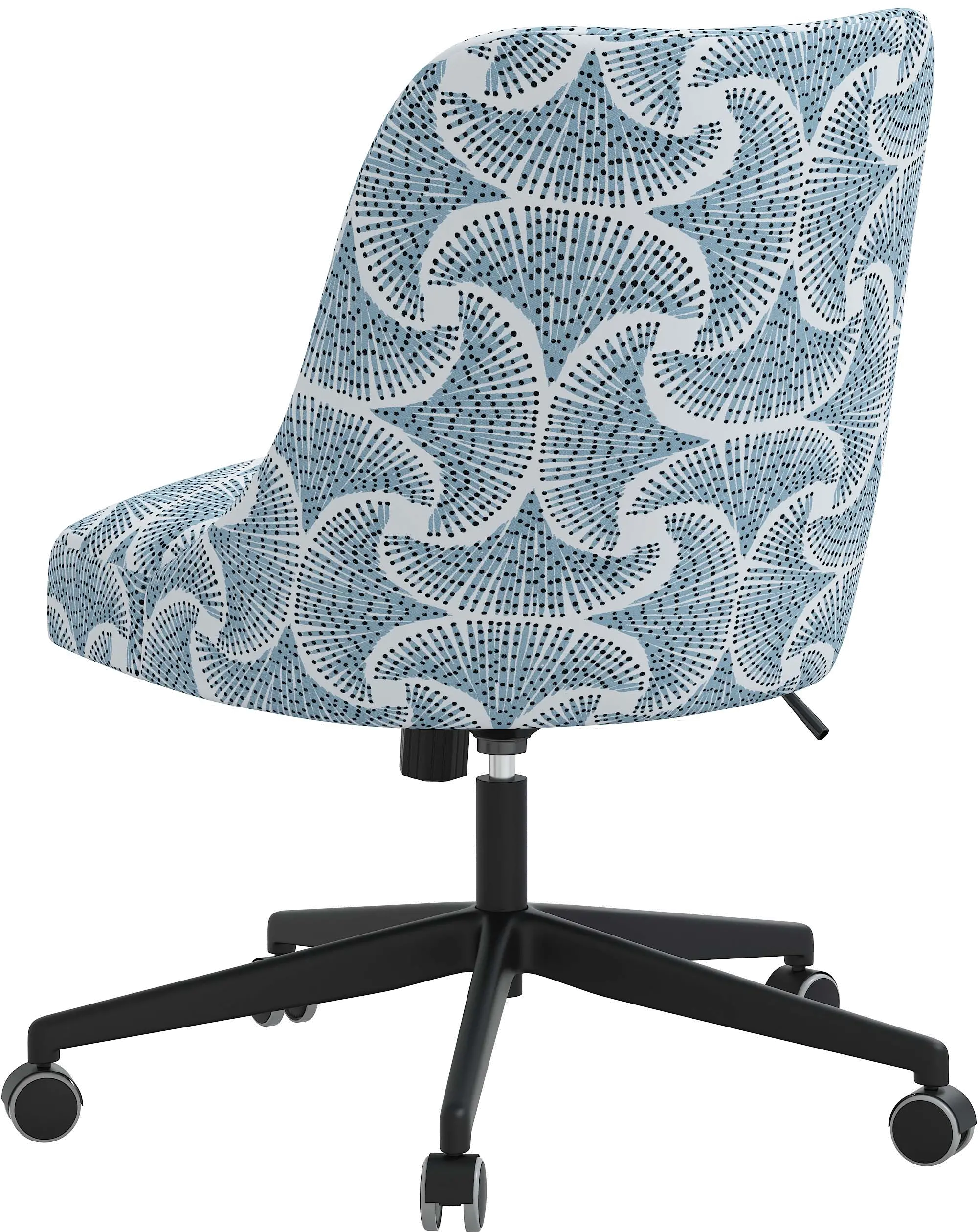 84-9SEFNBLUOGA Modern Sea Fan Blue Office Chair-4