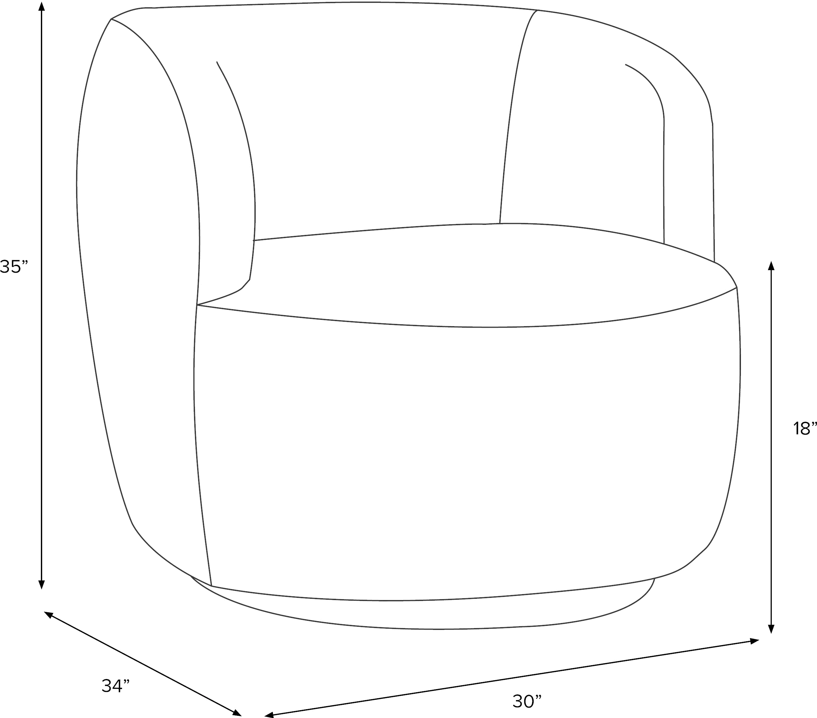 48-10SLTPPR Solitude Pepper Swivel Chair-7