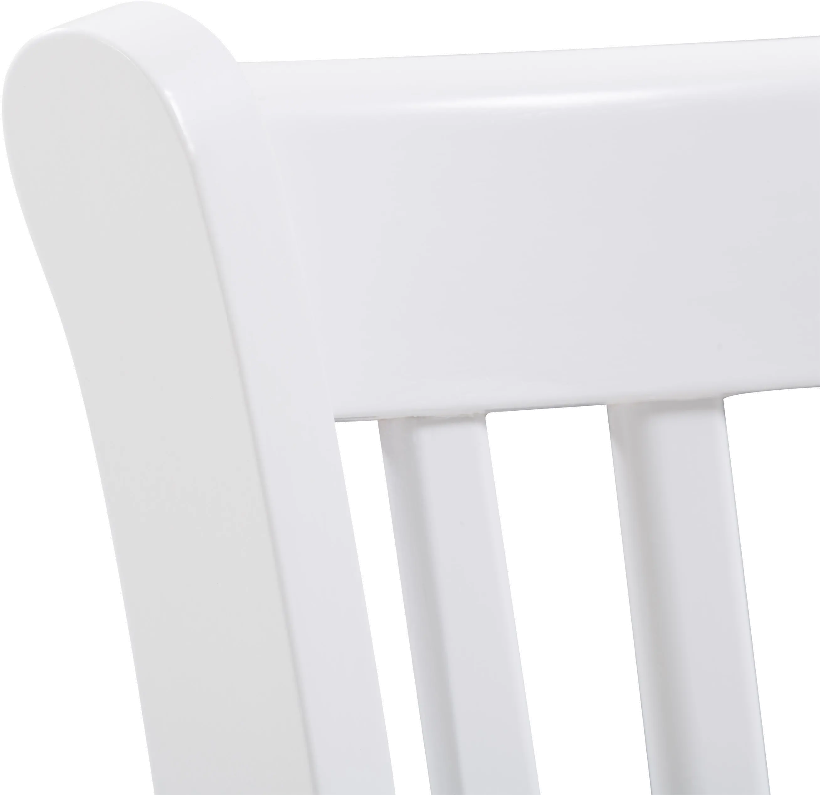 Woodgrove Contemporary White Faux Leather Barstool (Set of 2)-5