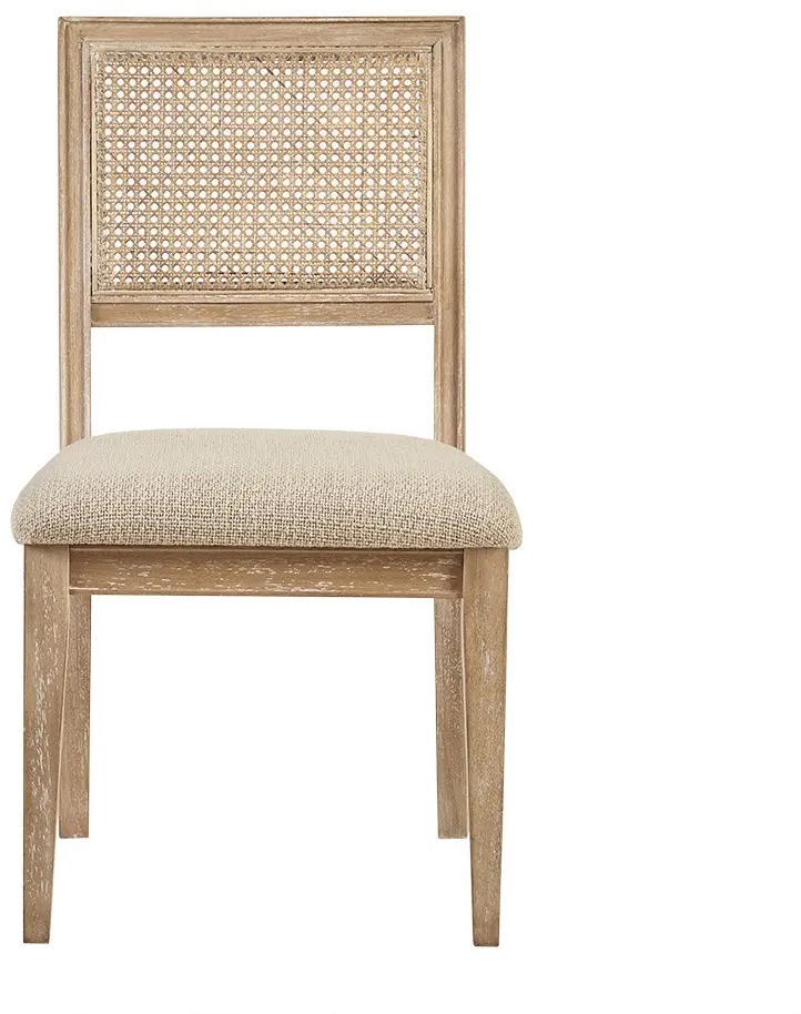 Modern Eclectic Wheat Brown Dining Room Chair-1