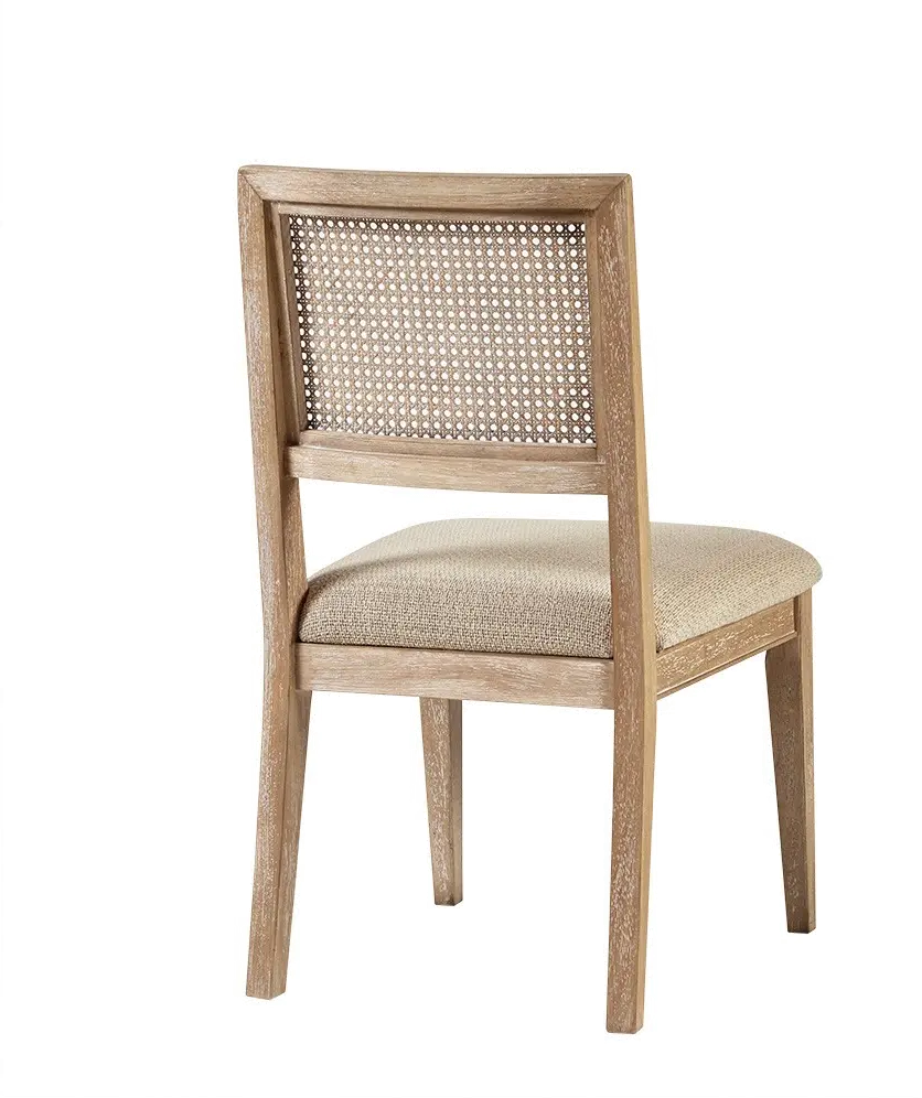 Modern Eclectic Wheat Brown Dining Room Chair-4