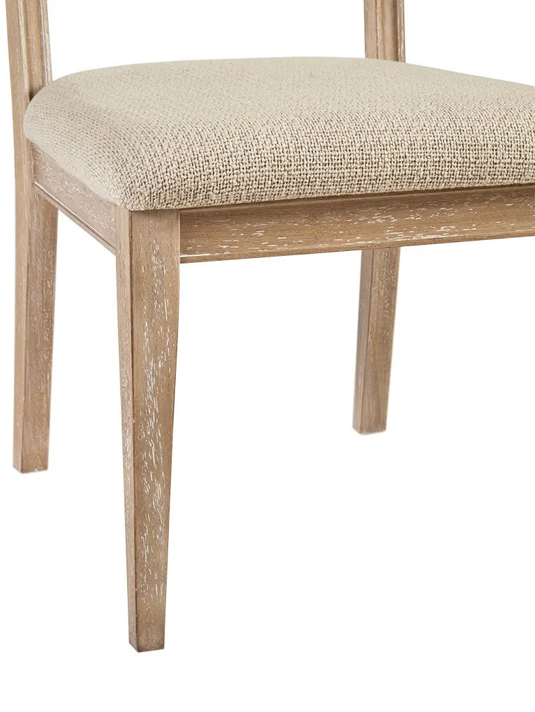 Modern Eclectic Wheat Brown Dining Room Chair-6