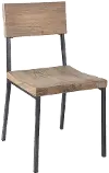 Clearance Modern Eclectic Barnwood Dining Room Chair