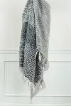 Eleanor Light Gray Throw Blanket
