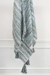 Nichol Gray Throw Blanket