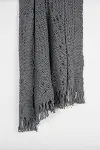 Winston Gray Throw Blanket