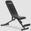 Letsfit Black AE01 Adjustable Weight Bench