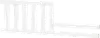 12530 Angel White Toddler Rail - South Shore