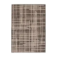 13393 Vito Black 5x7 Area Rug