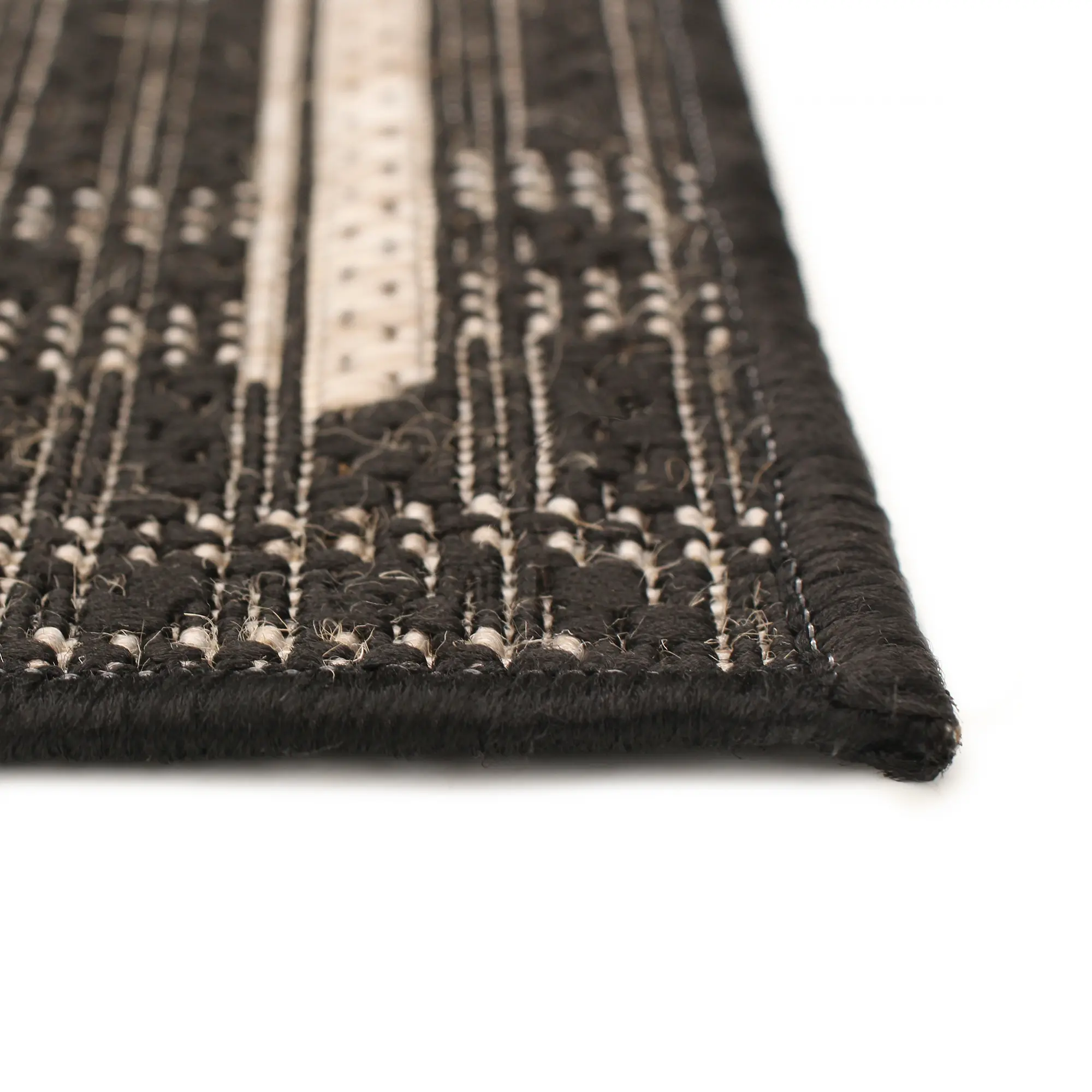 13393 Vito Black 5x7 Area Rug-4