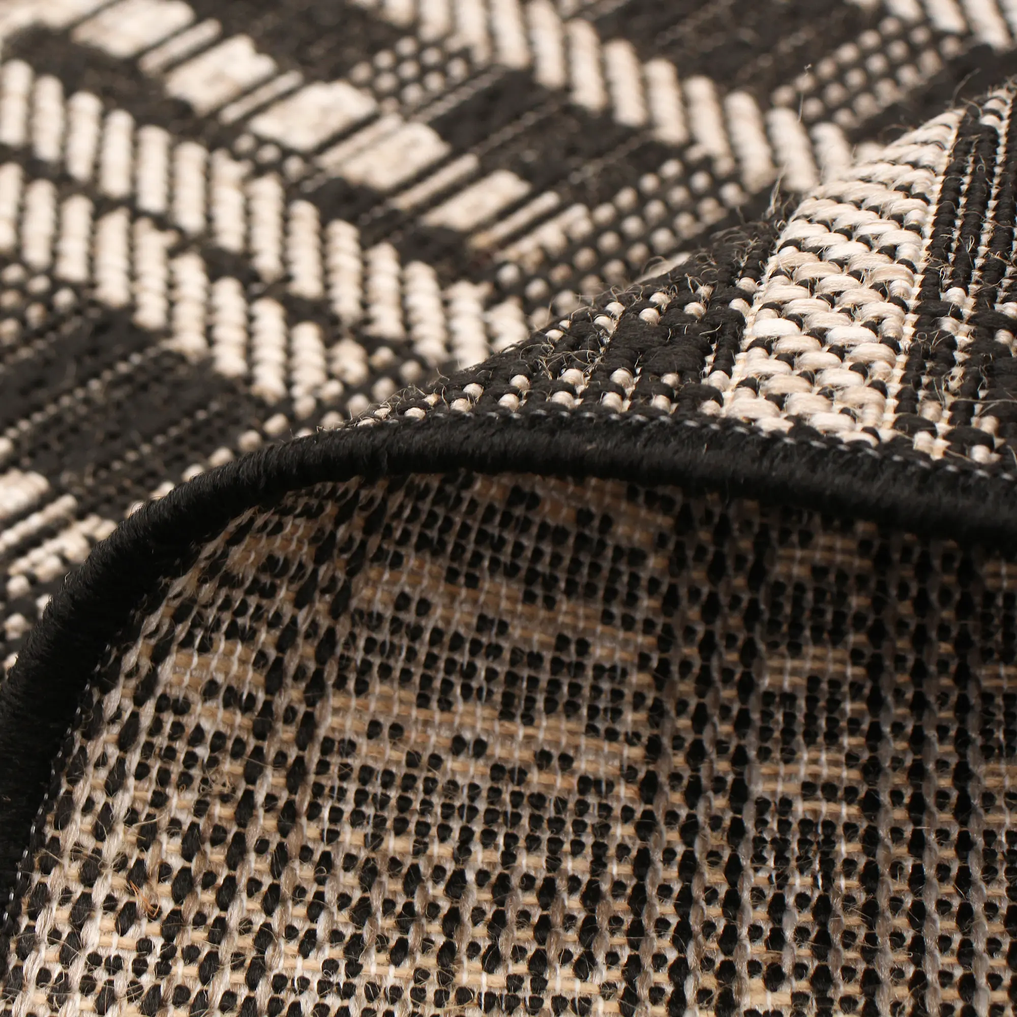 13393 Vito Black 5x7 Area Rug-6
