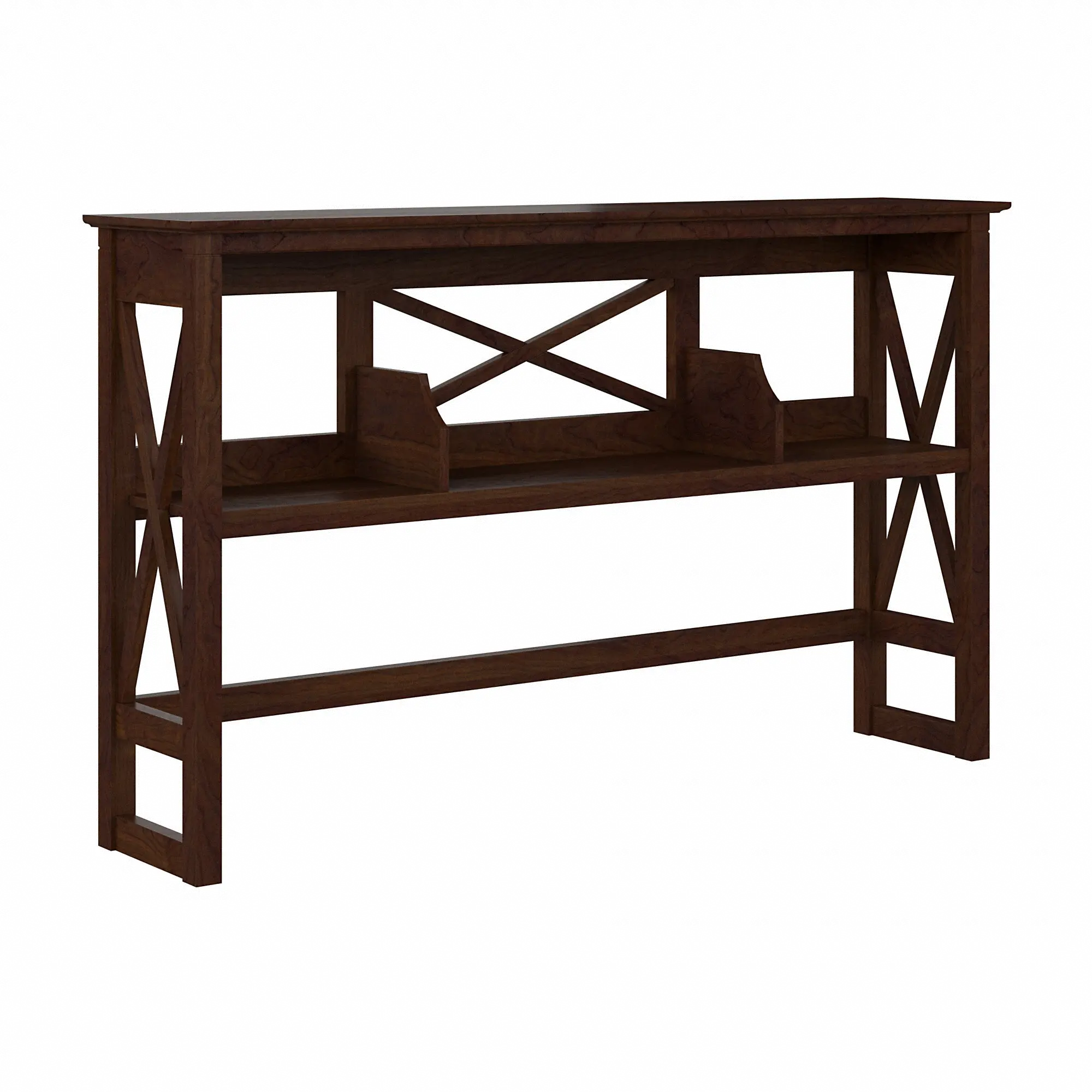 KWH160BC-03 Key West Bing Cherry 60 Inch Desk Hutch-3