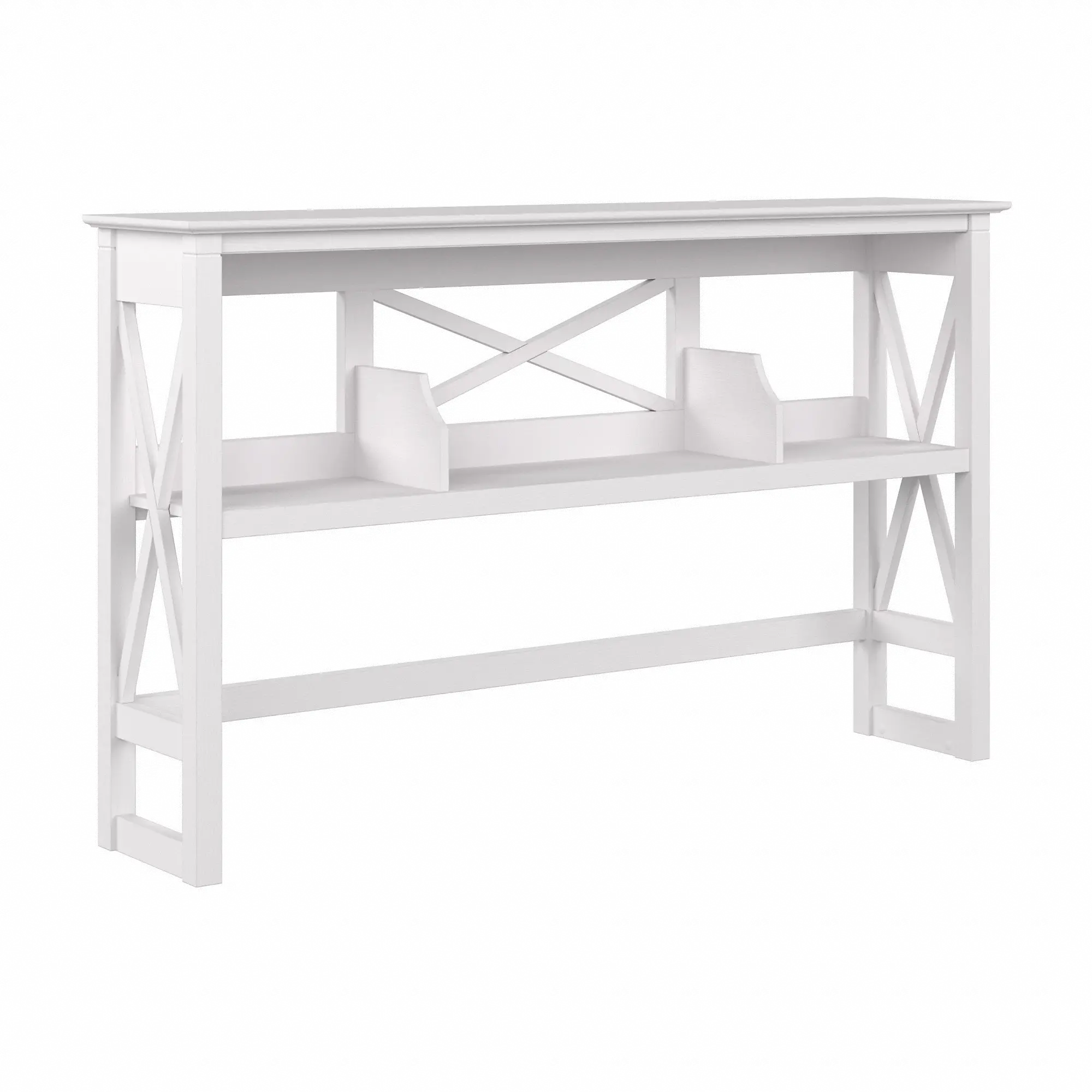 KWH160WT-03 Key West White Oak 60 Inch Desk Hutch-3