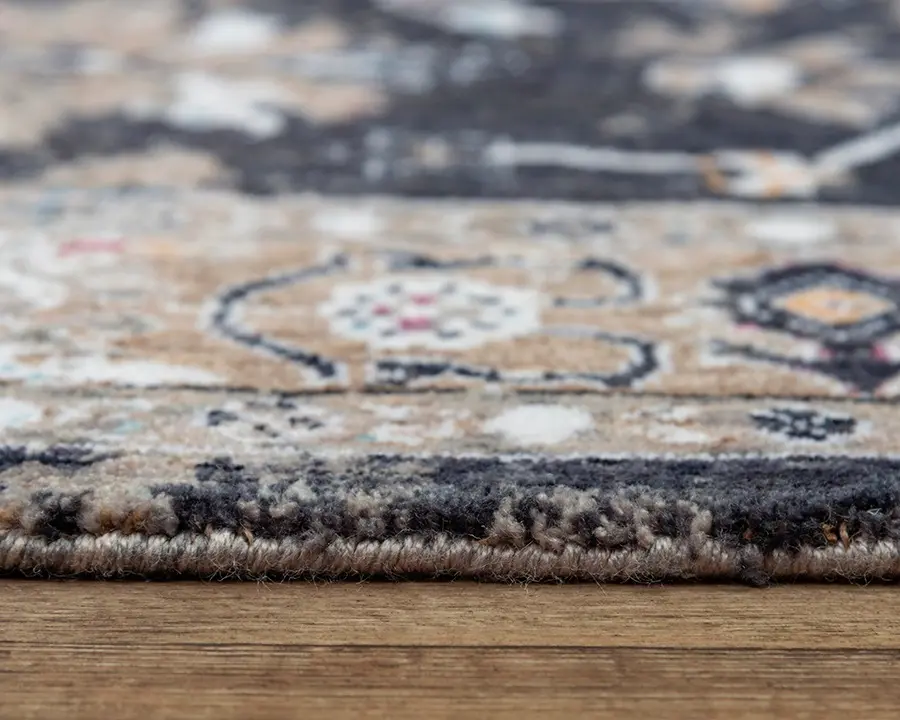 Signature 5 x 8 Dark Gray Area Rug-4
