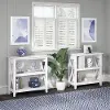 KWS053WT Key West Set of Two White Oak Bookcase