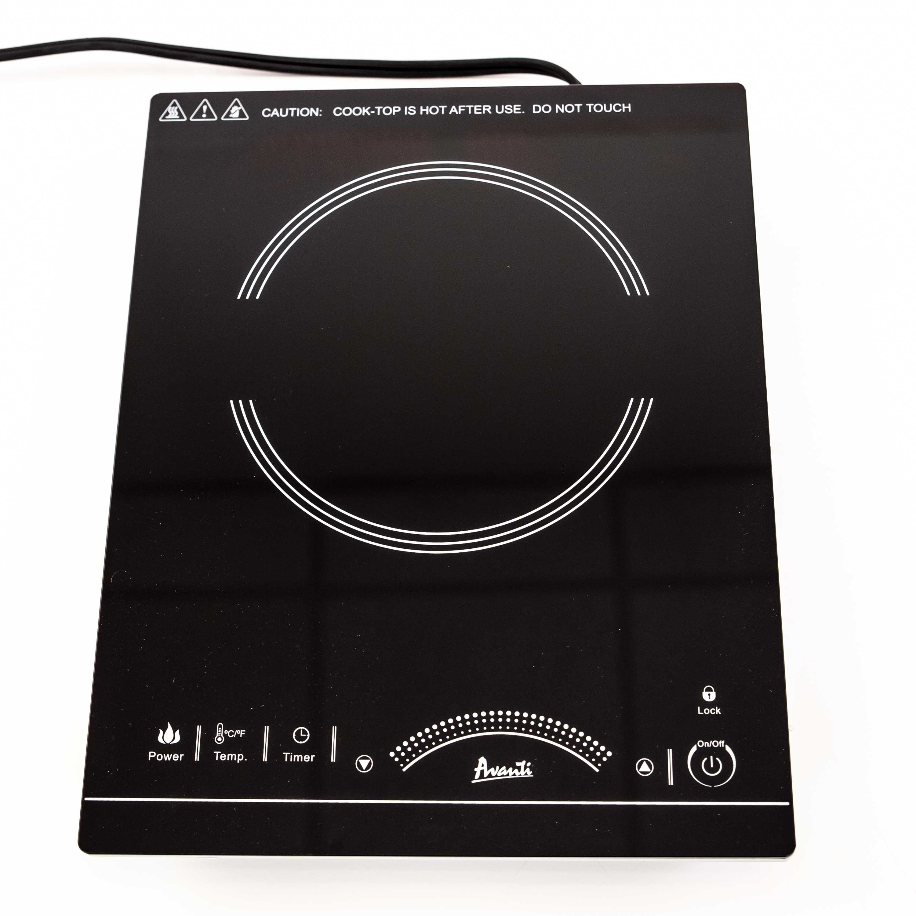 IH1800L1B-IS Avanti Portable Induction Cooktop - Black-2