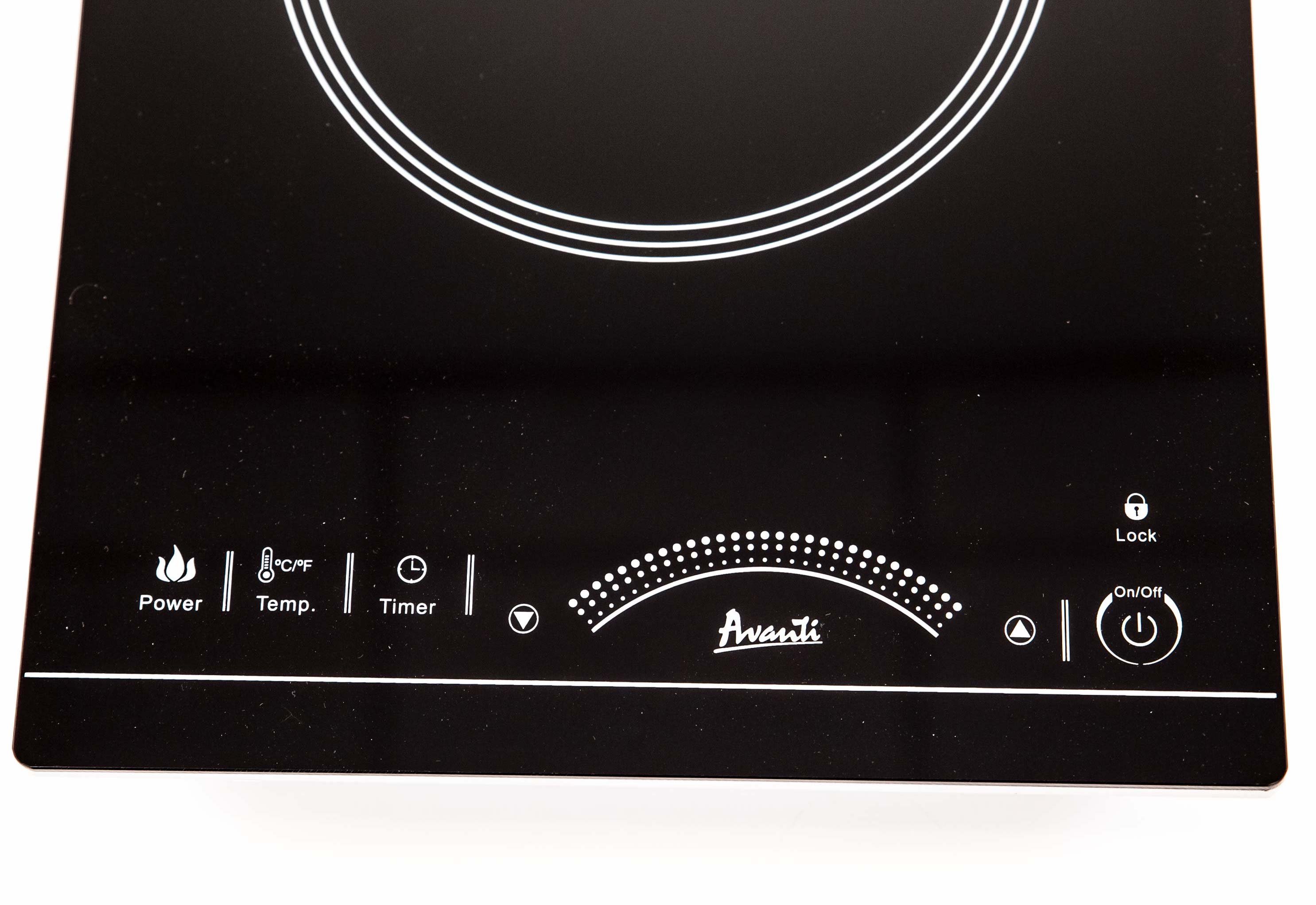 IH1800L1B-IS Avanti Portable Induction Cooktop - Black-5