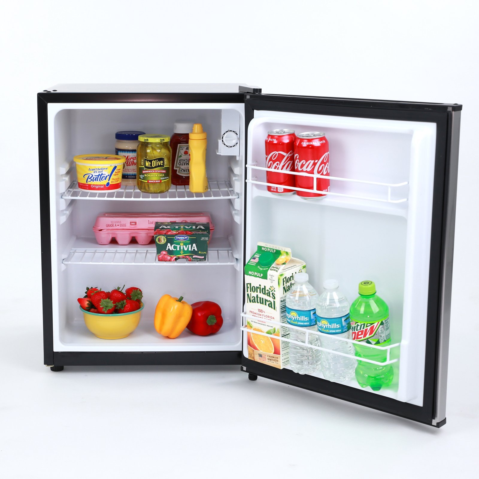 AR24T3S Avanti Compact Refrigerator - 2.4 cu ft Stainless Steel-5