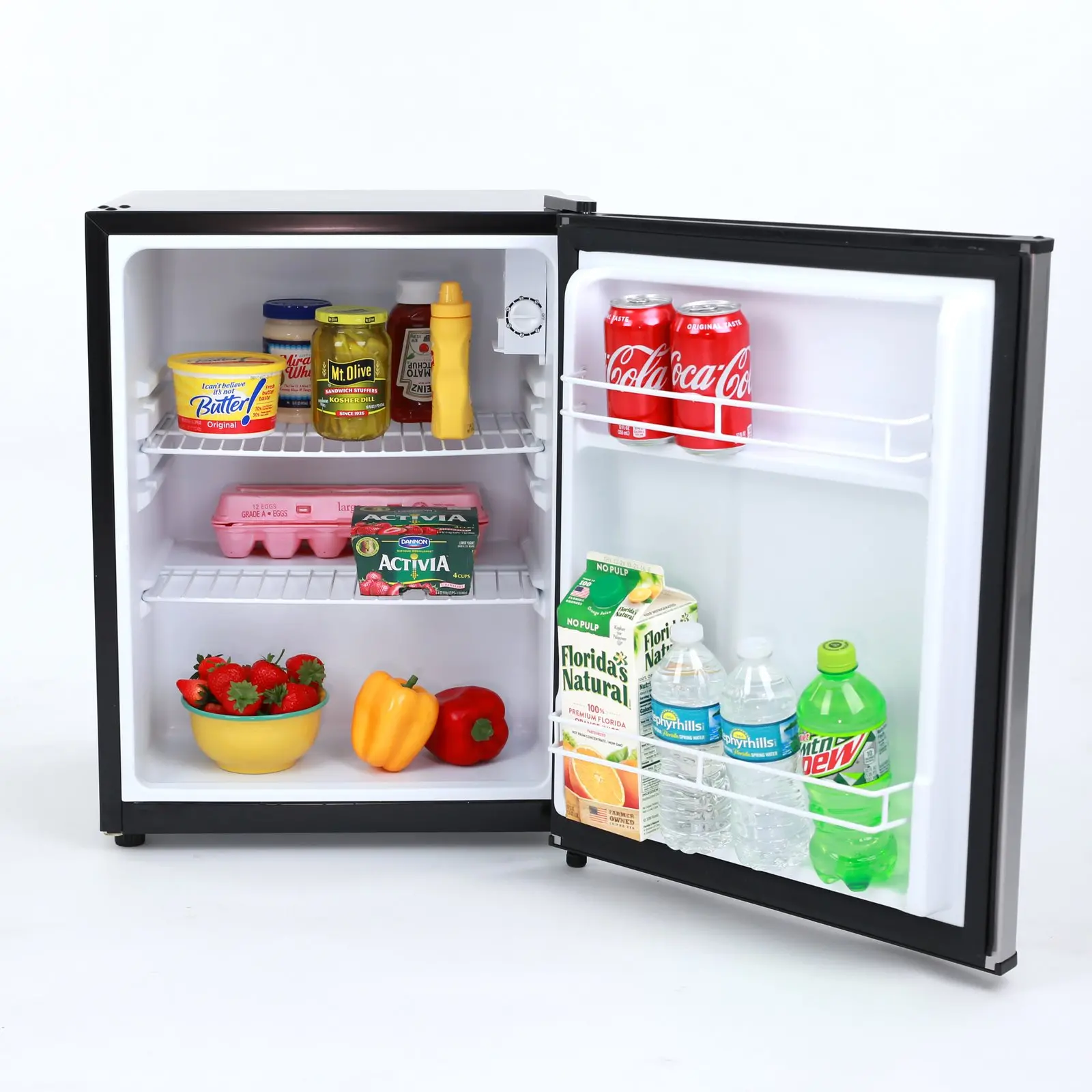 AR24T3S Avanti Compact Refrigerator - 2.4 cu ft Stainless Steel-5