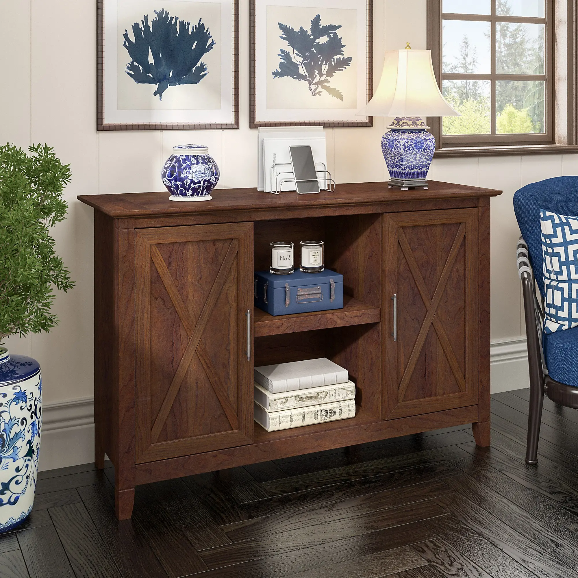 KWS146BC-03 Key West Bing Cherry Accent Cabinet-1