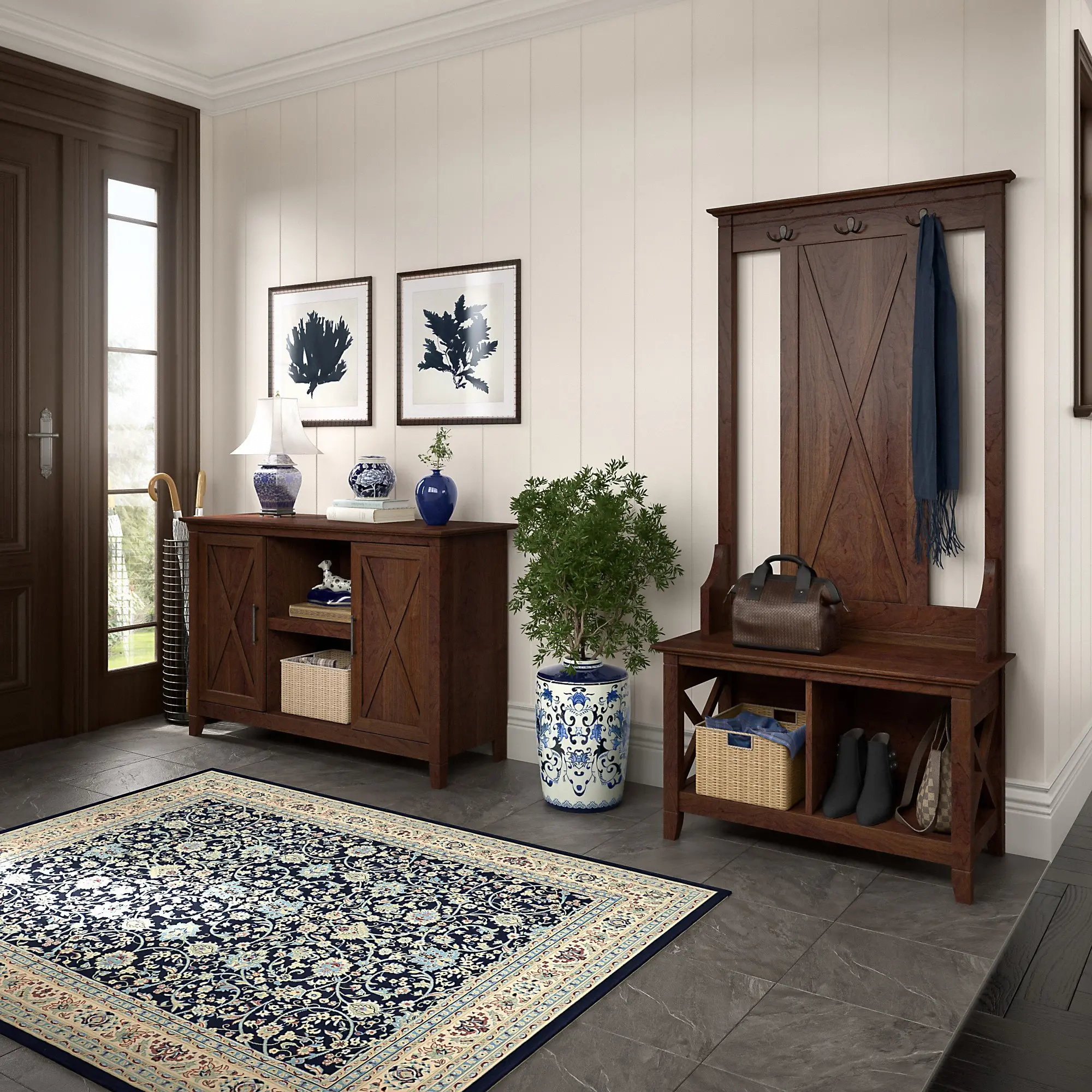 KWS146BC-03 Key West Bing Cherry Accent Cabinet-2