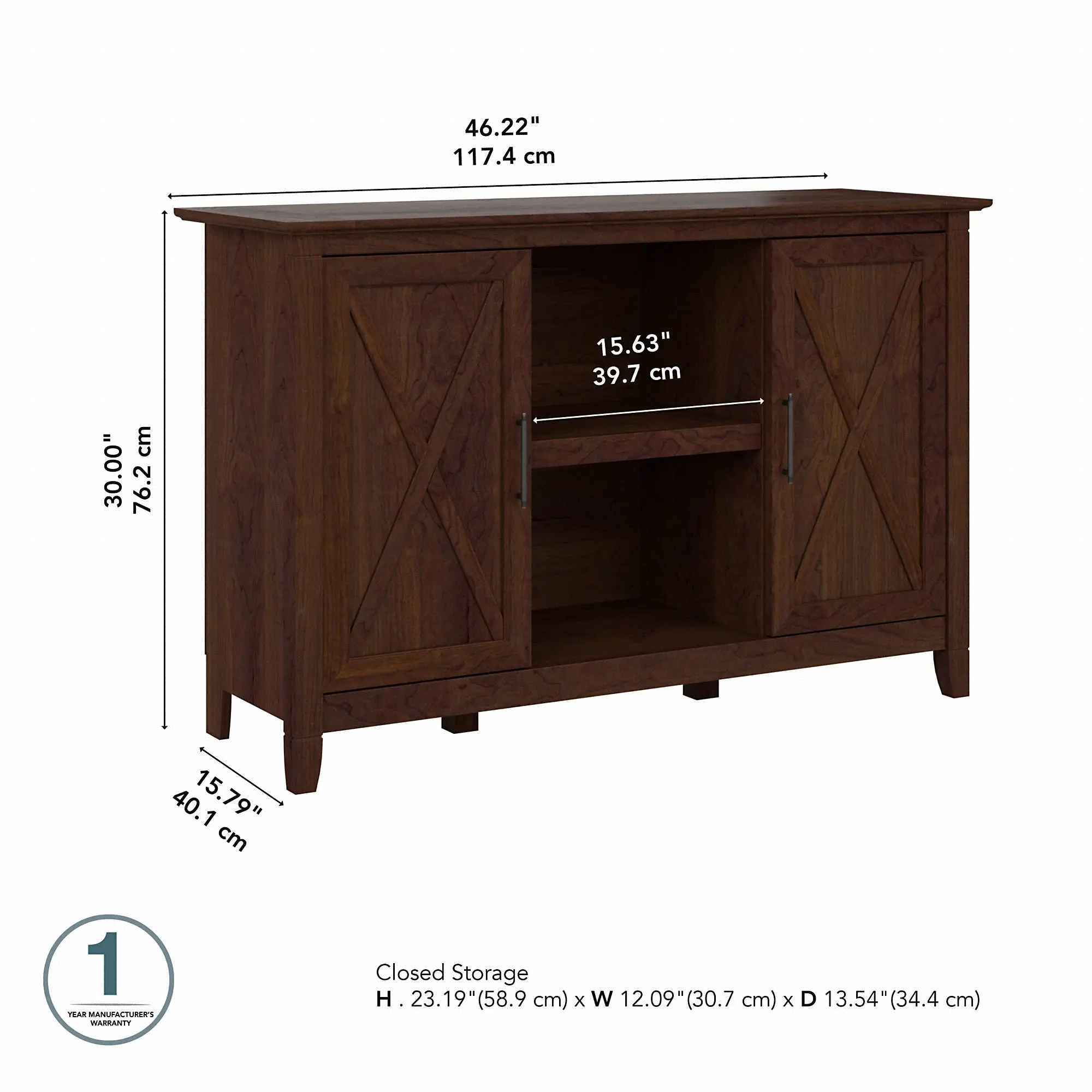 KWS146BC-03 Key West Bing Cherry Accent Cabinet-7
