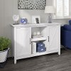 Key West White Oak Accent Cabinet
