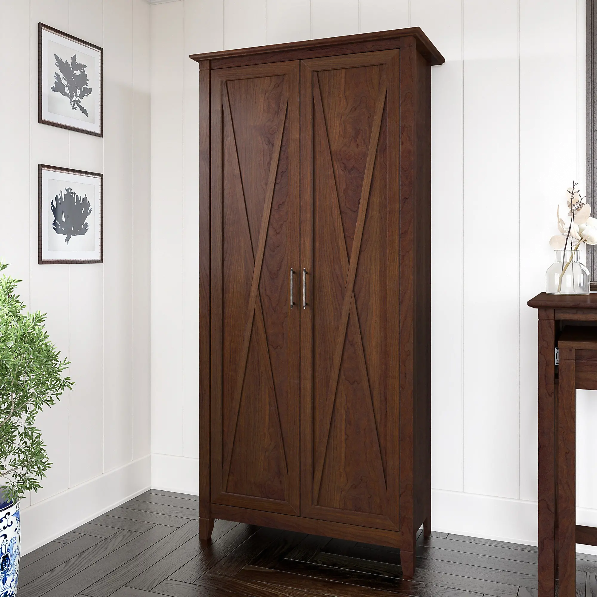 KWS266BC-03 Key West Bing Cherry Storage Cabinet-1