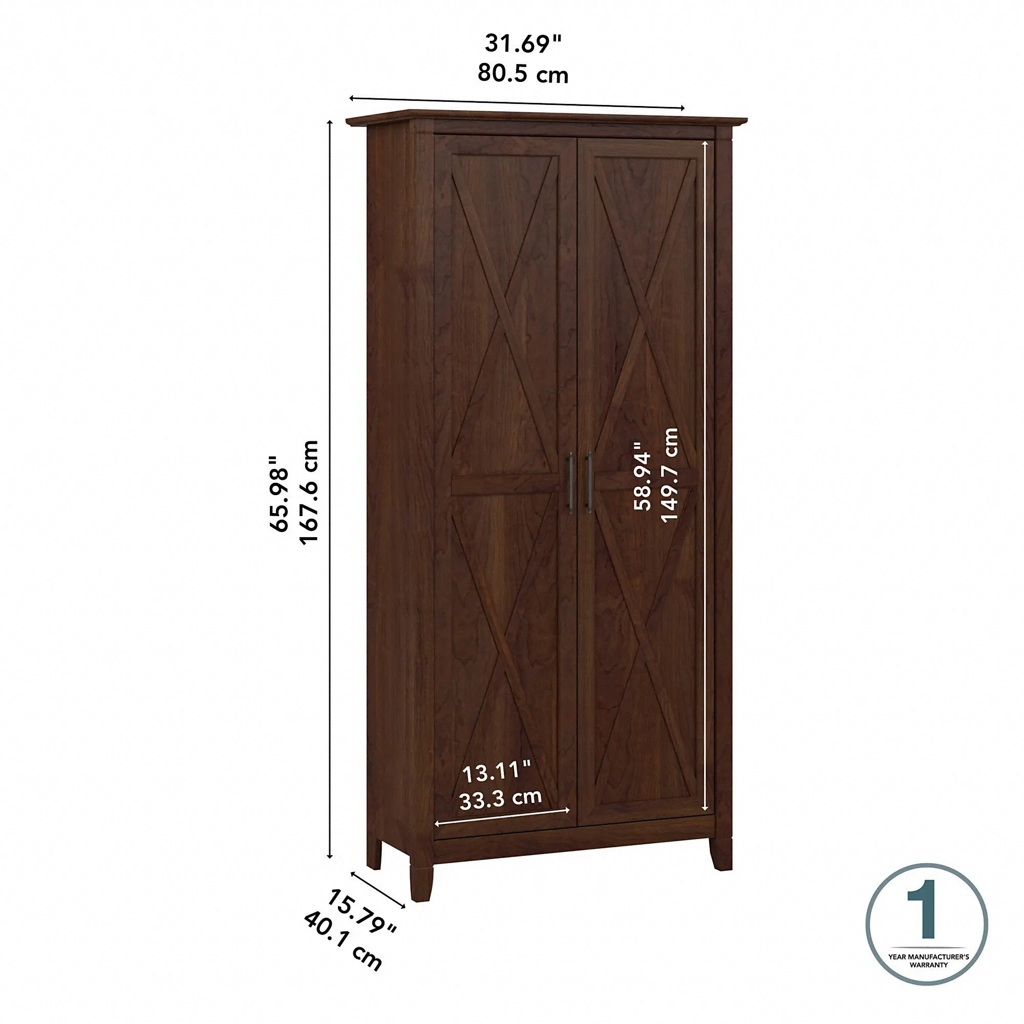 KWS266BC-03 Key West Bing Cherry Storage Cabinet-6