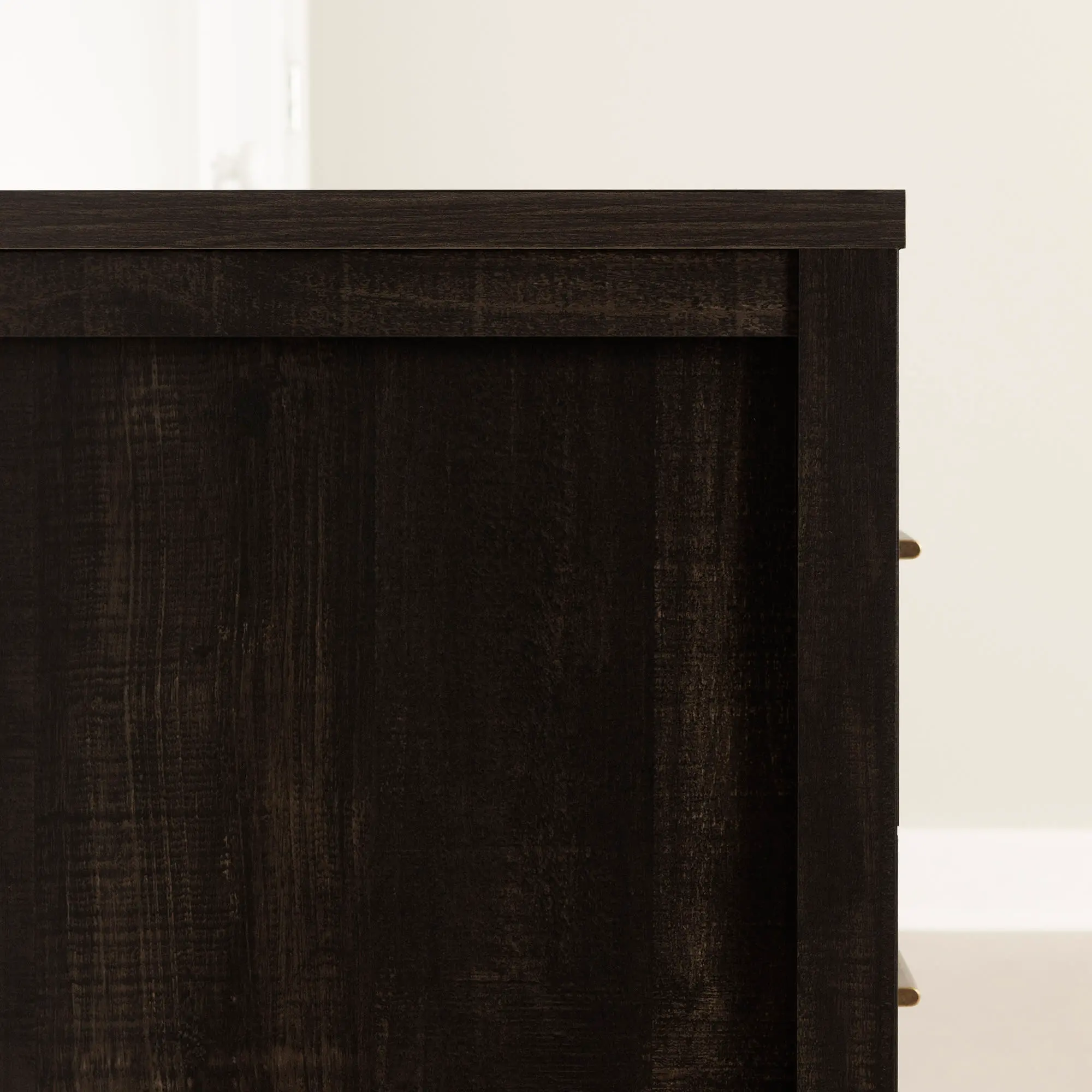 13558 Gravity Rubbed Black 5 Drawer Chest-5