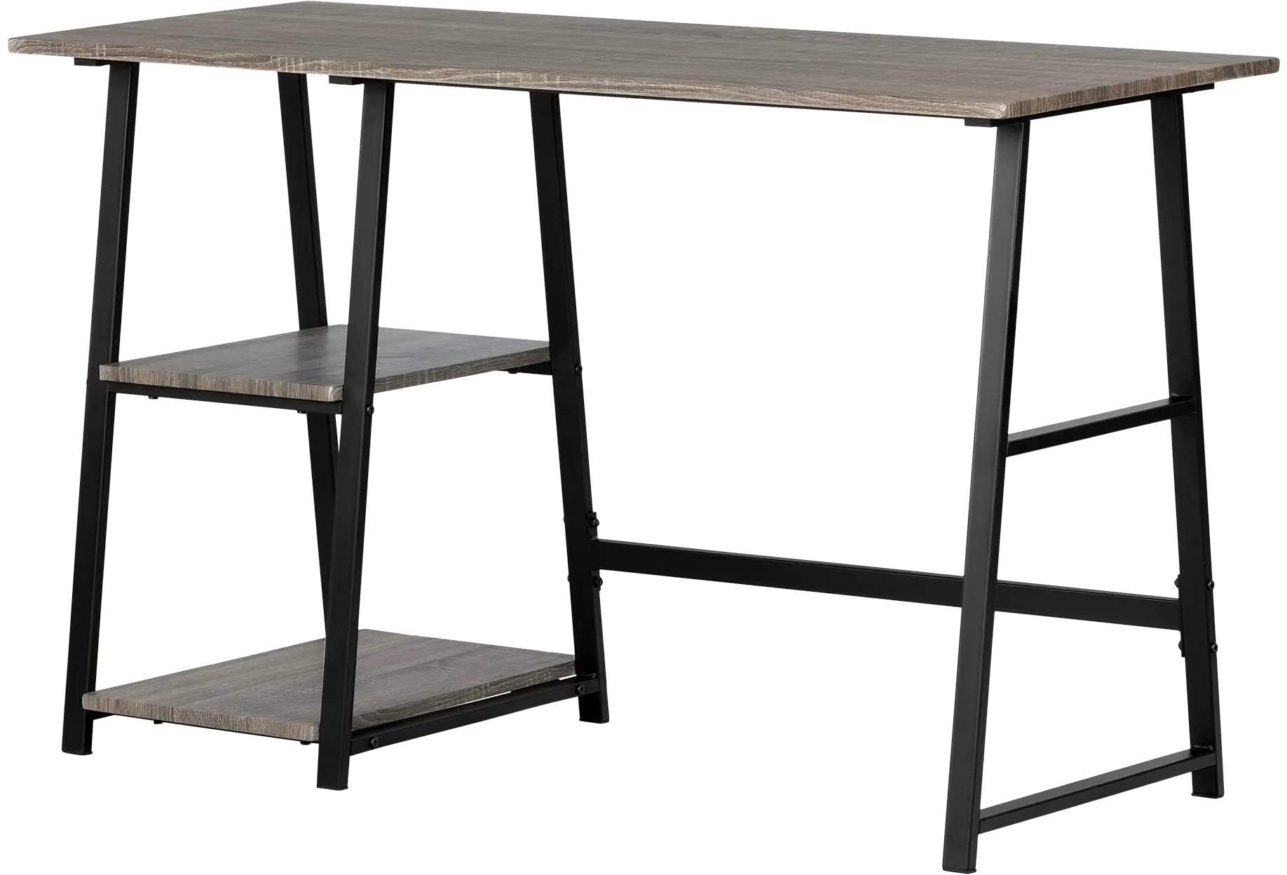 13835 Mezzy Ash Oak Computer Desk-3