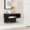 13844 Fusion Gray Oak Floating Nightstand
